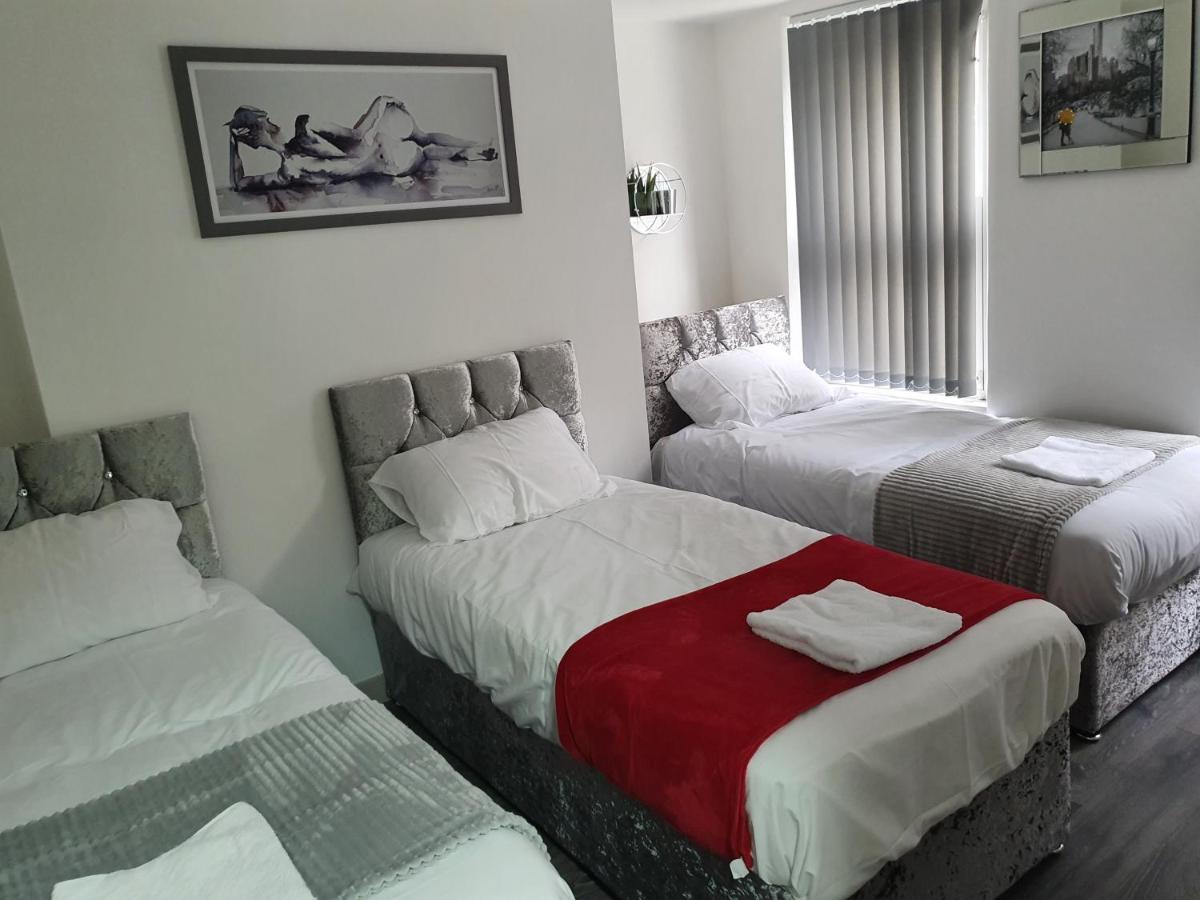 Deluxe Three Bed Suite In Liverpool City Center Exterior foto